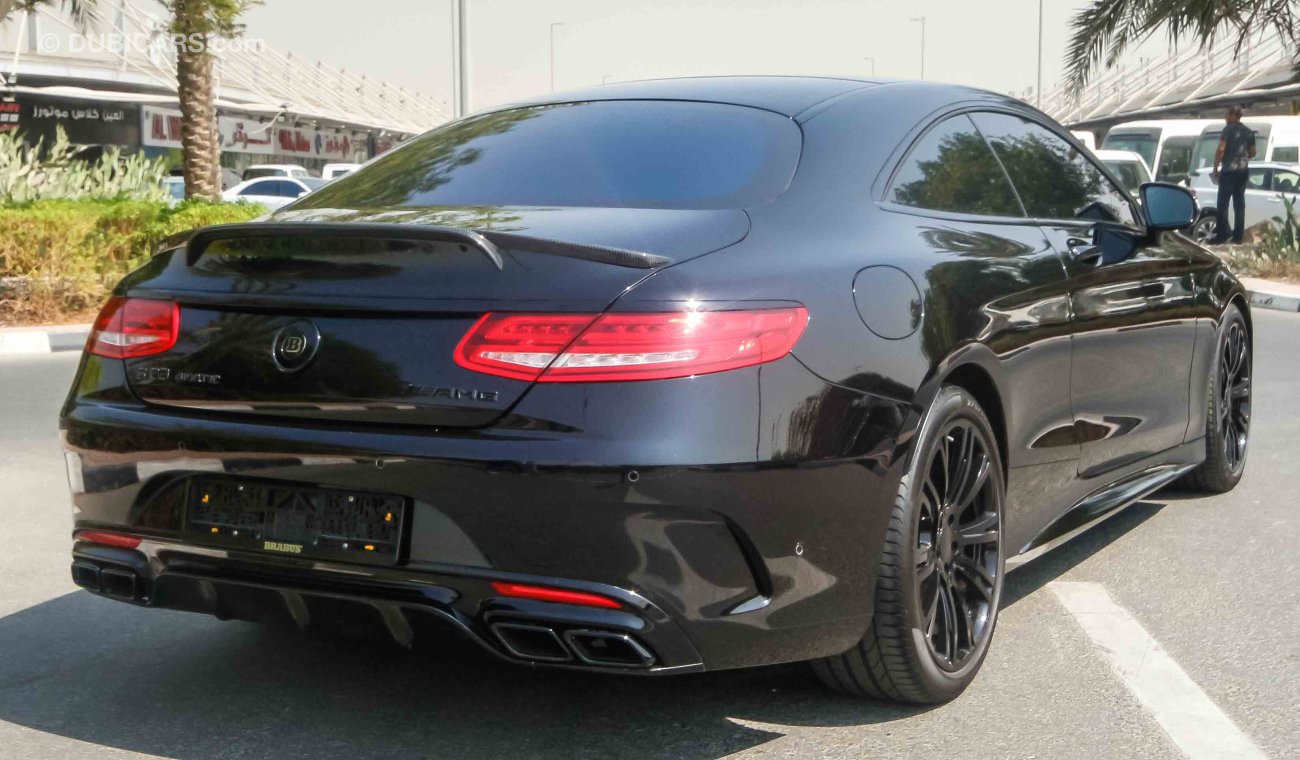 مرسيدس بنز S 63 AMG كوبيه 4 Matic with Brabus Body Kit