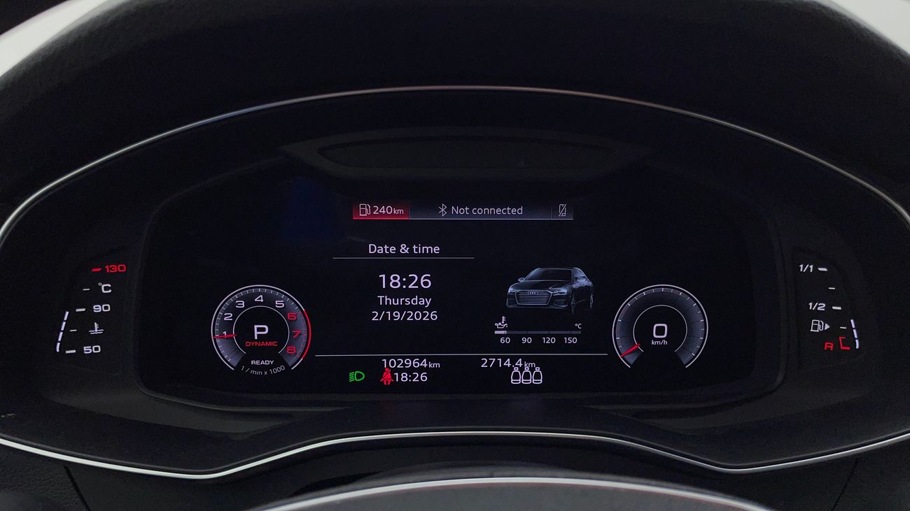 أودي A6 2023 40 TFSI | AED 1292/Month | 0 DP | 30 Day Return | Warranty | Service History