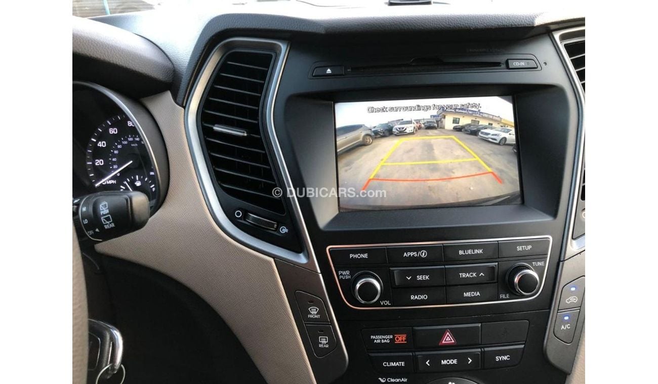 Hyundai Santa Fe HYUNDAI SANTA FE BLACK 2017 US SPECS