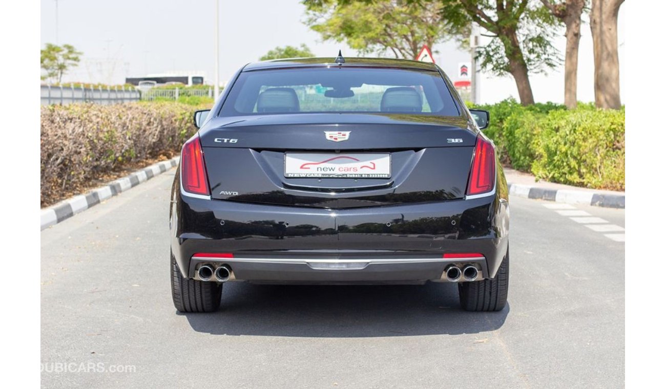 Cadillac CT6 CADILLAC CT6 2018 - GCC - ASSIST IN DOWN PAYMENT - 2400 AED/MONTHLY - FULL SERVICE WARRANTY TIL 2021