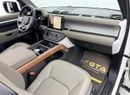لاند روفر ديفندر 2023 Land Rover Defender 90 SE P400, 2028 LR Warranty, Full LR Service History, Fully Loaded, GCC