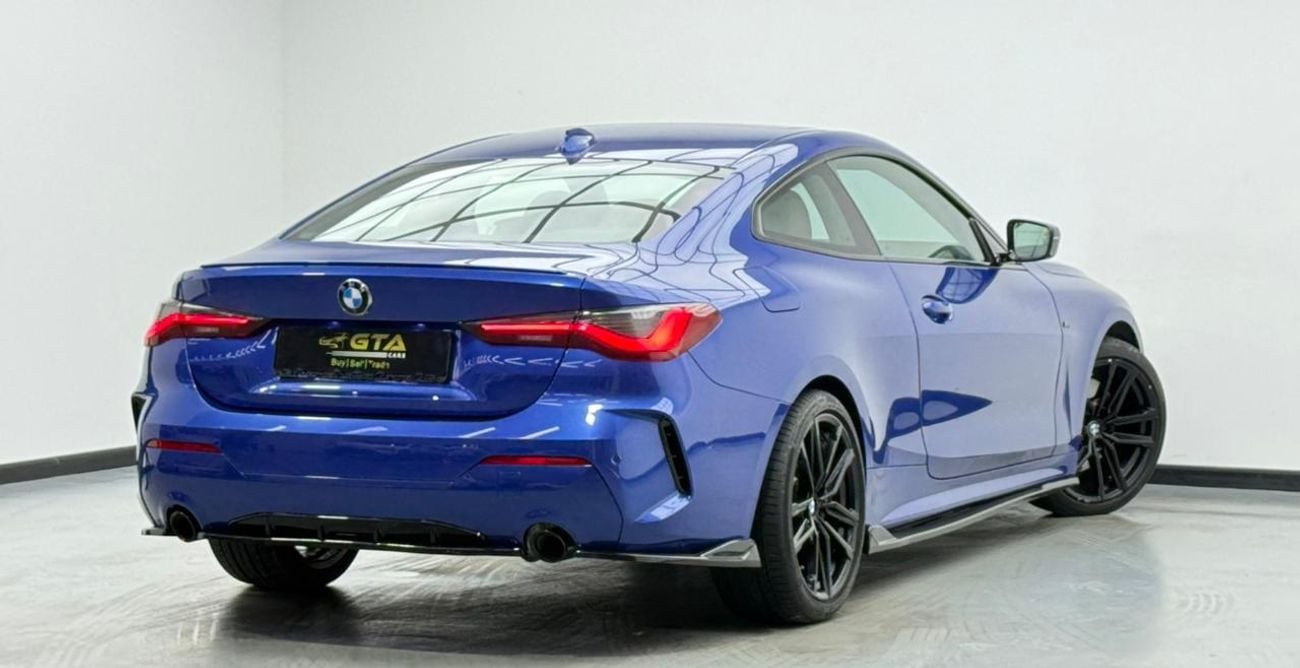 بي أم دبليو 420i 2022 BMW 420i Coupe M-Sport, 2027 BMW Warranty + Service Pack, Full BMW Service History, GCC