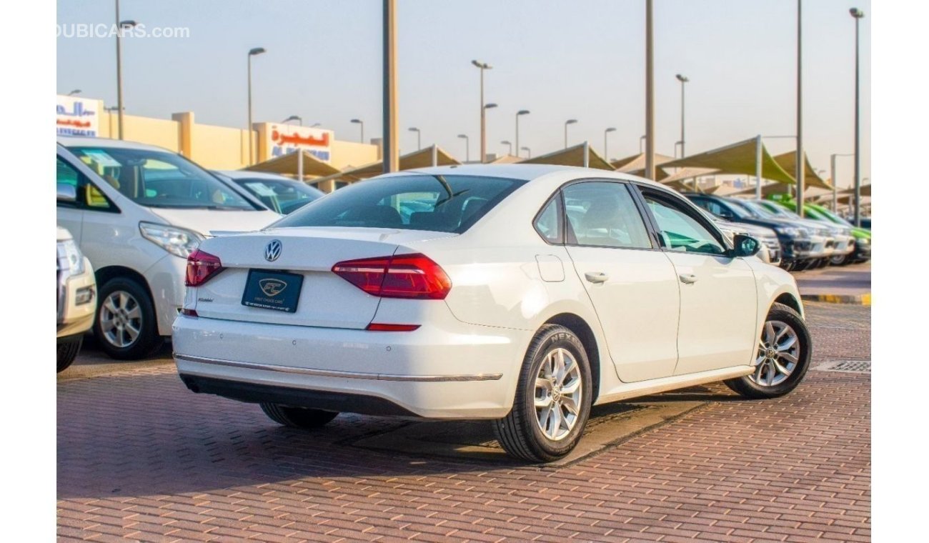 Volkswagen Passat 2018 | VOLKSWAGEN PASSAT | S 2.5L V5 | GCC | AGENCY FULL-SERVICE HISTORY | SPECTACULAR CONDITION | F