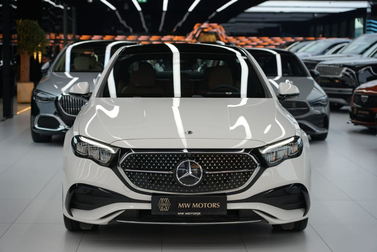 مرسيدس بنز E200 2026 E 200 | GCC 0km | Agency Warranty | AMG Sports Package
