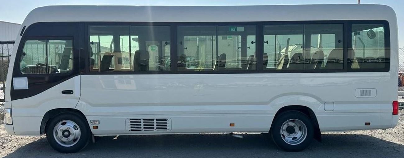 تويوتا كوستر 2025 Toyota Coaster 2.7L 23-Seater 4-Cyl Petrol Manual Transmission RWD Only For Africa