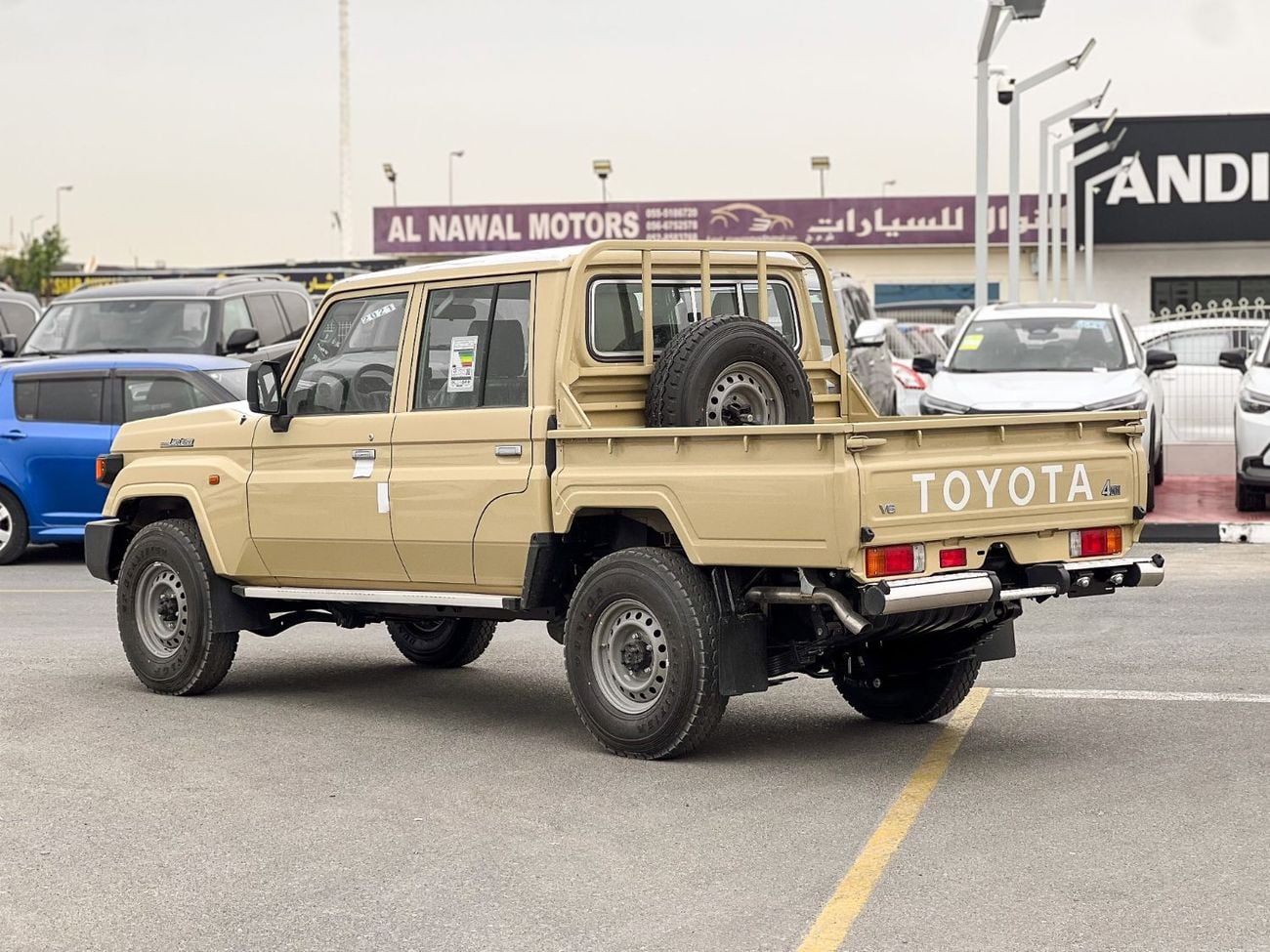 تويوتا لاند كروزر بيك آب EXPORT ONLY - LC79 DC STD 4.0L PETROL AT