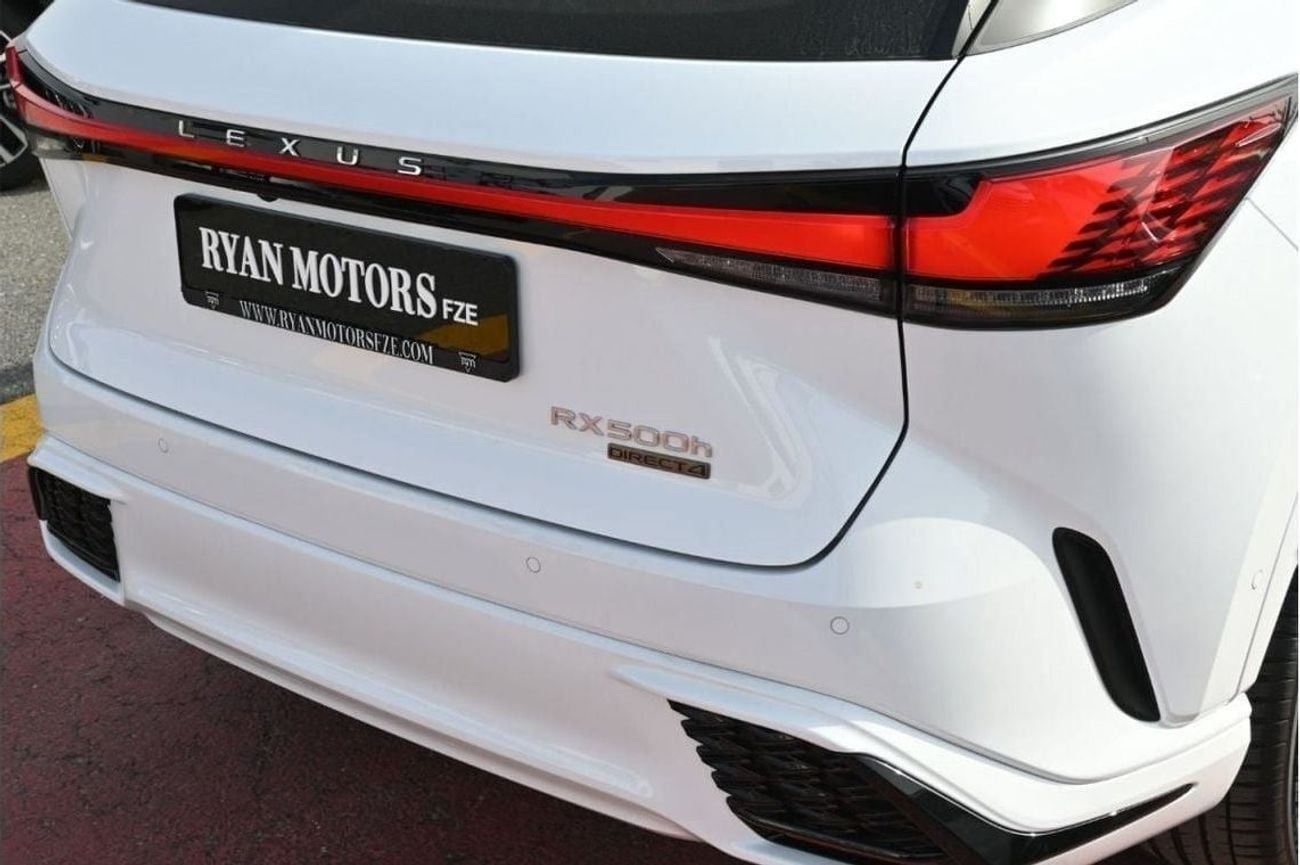 لكزس RX 500h Lexus RX500h F-Sport 2.4L,  In-line 4, Turbo, Hybrid, AWD Model 2026, Color White