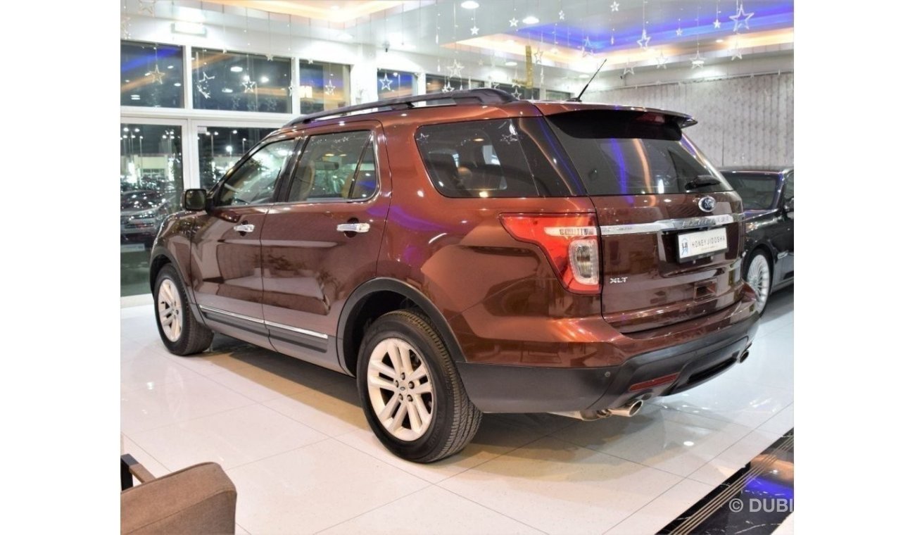 Ford Explorer EXCELLENT DEAL for our Ford Explorer XLT 4WD ( 2015 Model! ) in Brown Color! GCC Spe