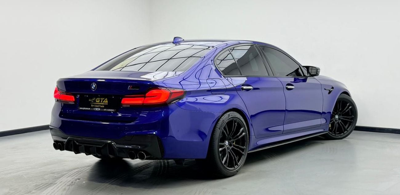 BMW M5 Competition 4.4L (625 HP) 2018 BMW M5 Competition, Warranty, Full Service History, GCC