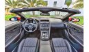 Jaguar F-Type SVR V8 | AED 7,030 Per Month | 0% DP | Brand New! | Fully Loaded!