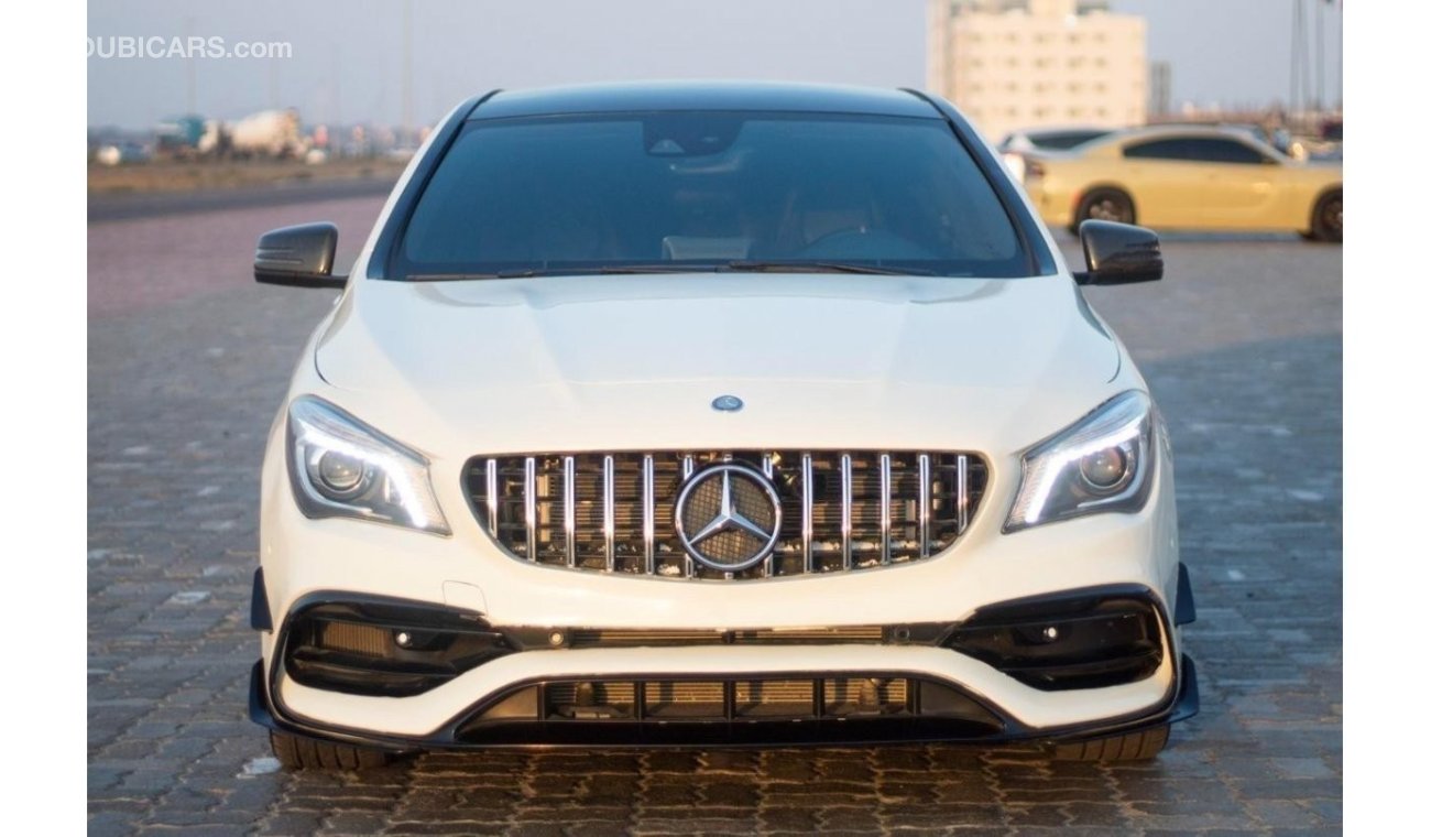 Mercedes-Benz CLA 45 AMG Mercedes *CLA45 AMG Turbo 2015* Std *PRICE*: 65,000 dirhams *mileage*: 102,000 km Gulf specification