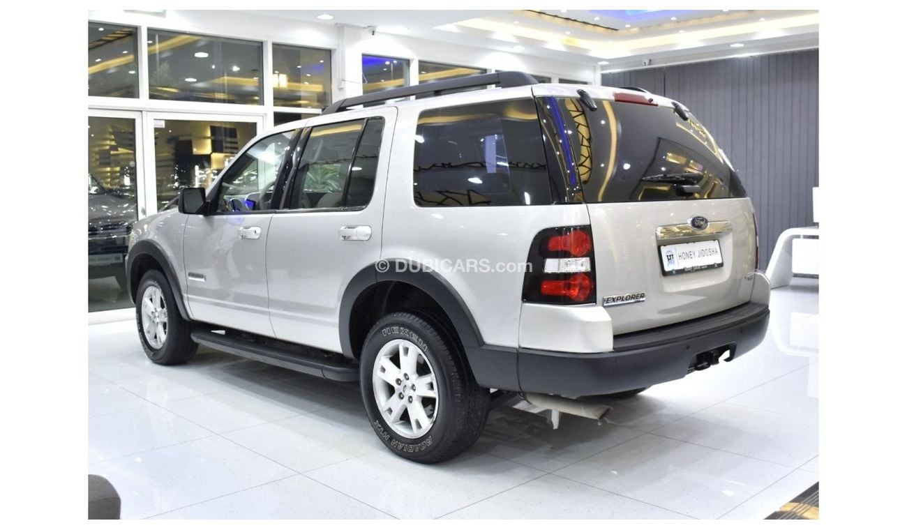 Ford Explorer EXCELLENT DEAL for our Ford Explorer XLT 4WD ( 2007 Model ) in Silver Color GCC Specs