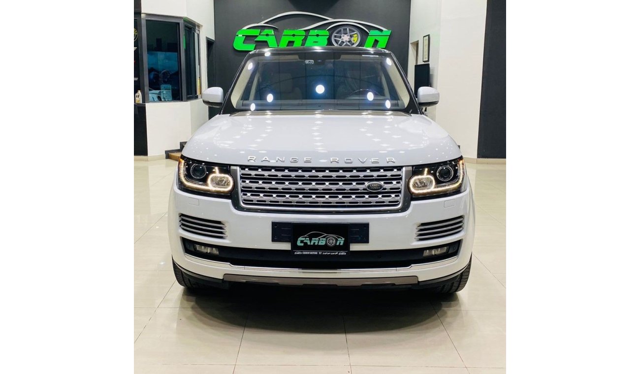 لاند روفر رانج روفر فوج RANGE ROVER VOGUE 2016 GCC IN VERY BEAUTIFUL CONDITION FOR 169K AED INCLUDING FREE INSURANCE+REG.+WA