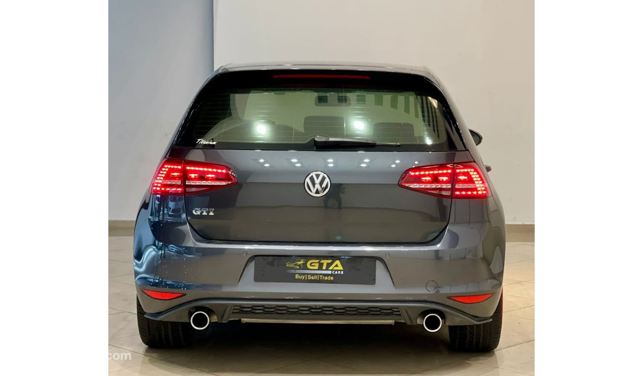 فولكس واجن جولف بلاس 2015 Volkswagen GTI, Service History, Warranty, GCC