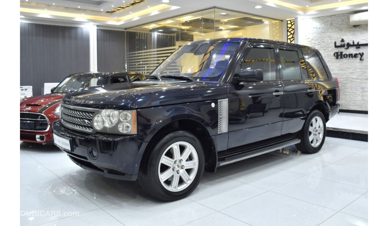 Land Rover Range Rover HSE EXCELLENT DEAL for our Land Rover Range Rover HSE ( 2008 Model ) in Blue Color GCC Specs