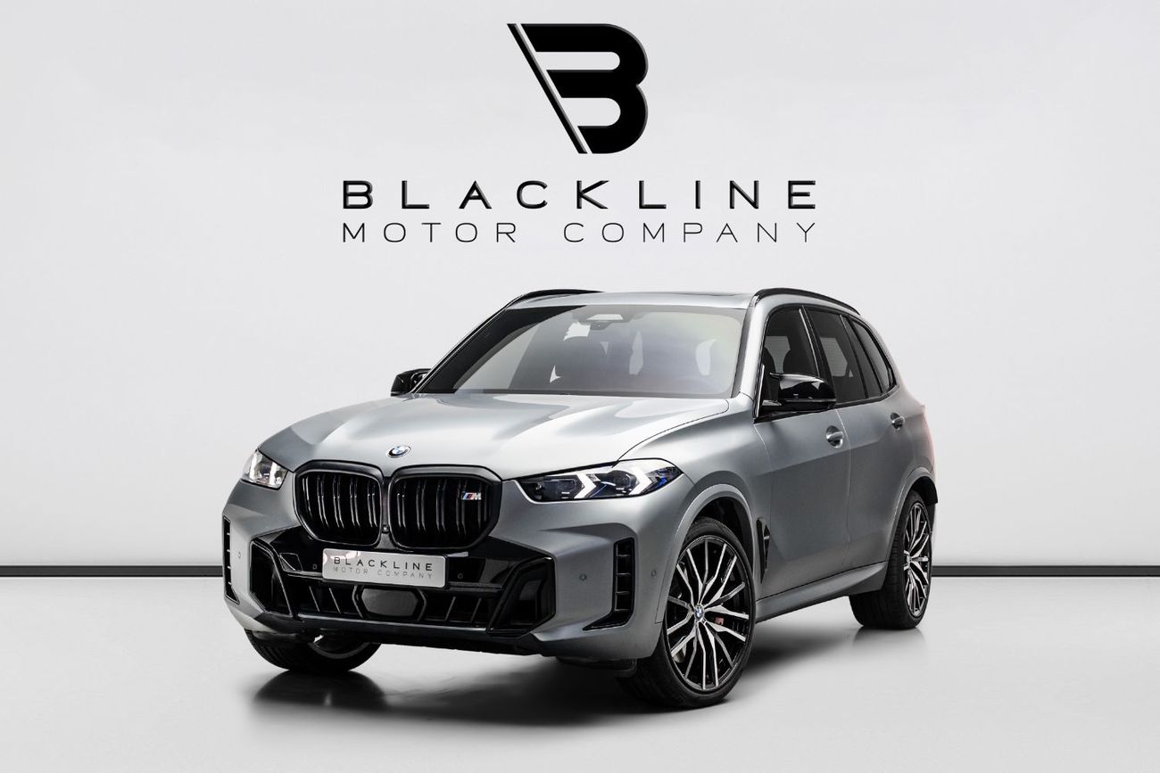 BMW X5 M50i 4.4L 2024 BMW X5 M60i, 2027 BMW Warranty + 2034 BMW Service Contract, Low KMs, GCC