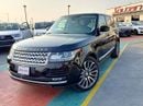 Land Rover Range Rover Autobiography 5.0 L A/T 2015 MODEL BLACK COLOR USED AS SEEN