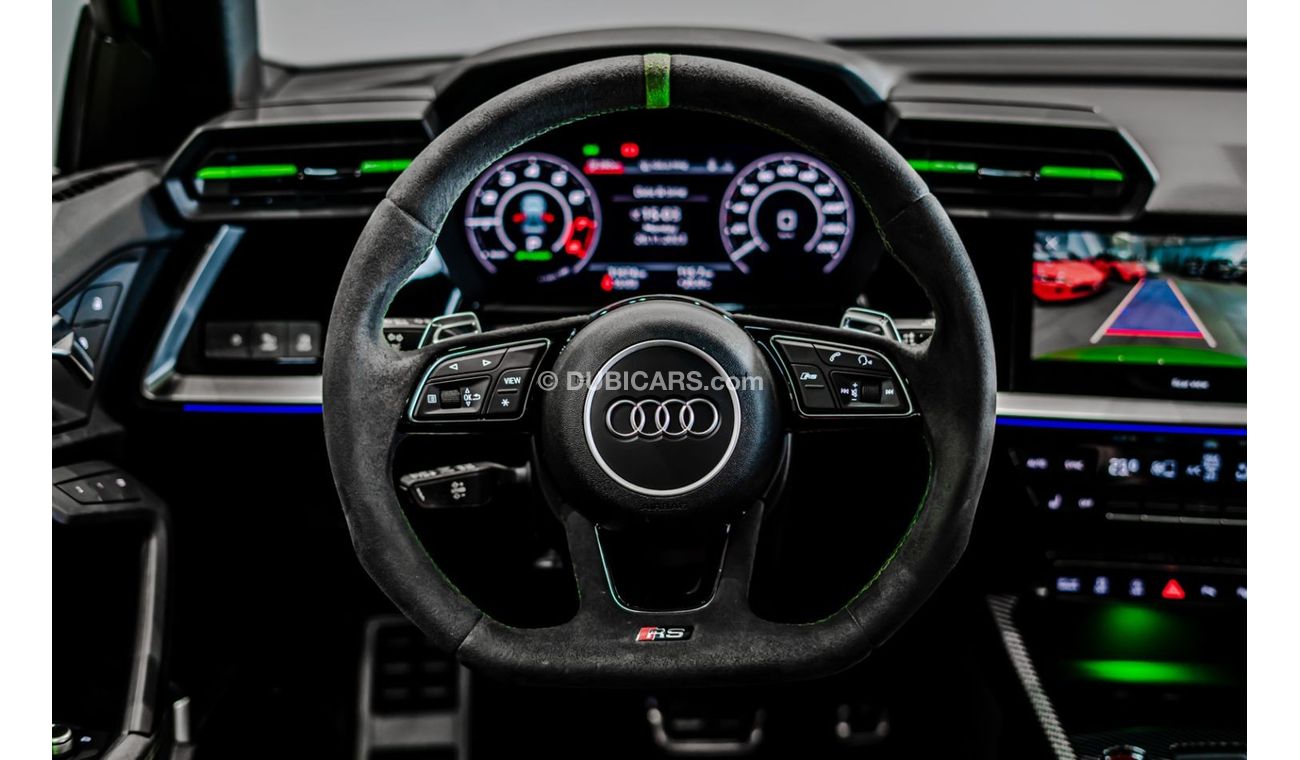 Audi RS3 TFSI quattro 2022 Audi RS3, Audi Warranty + Service Contract, Carbon Pack, Low Kms, GCC
