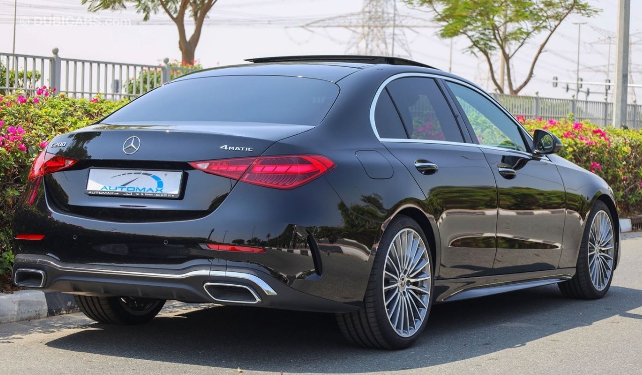 Mercedes-Benz C200 “BABY S CLASS” 4MATIC , 2022 , GCC , 0Km , (ONLY FOR EXPORT)