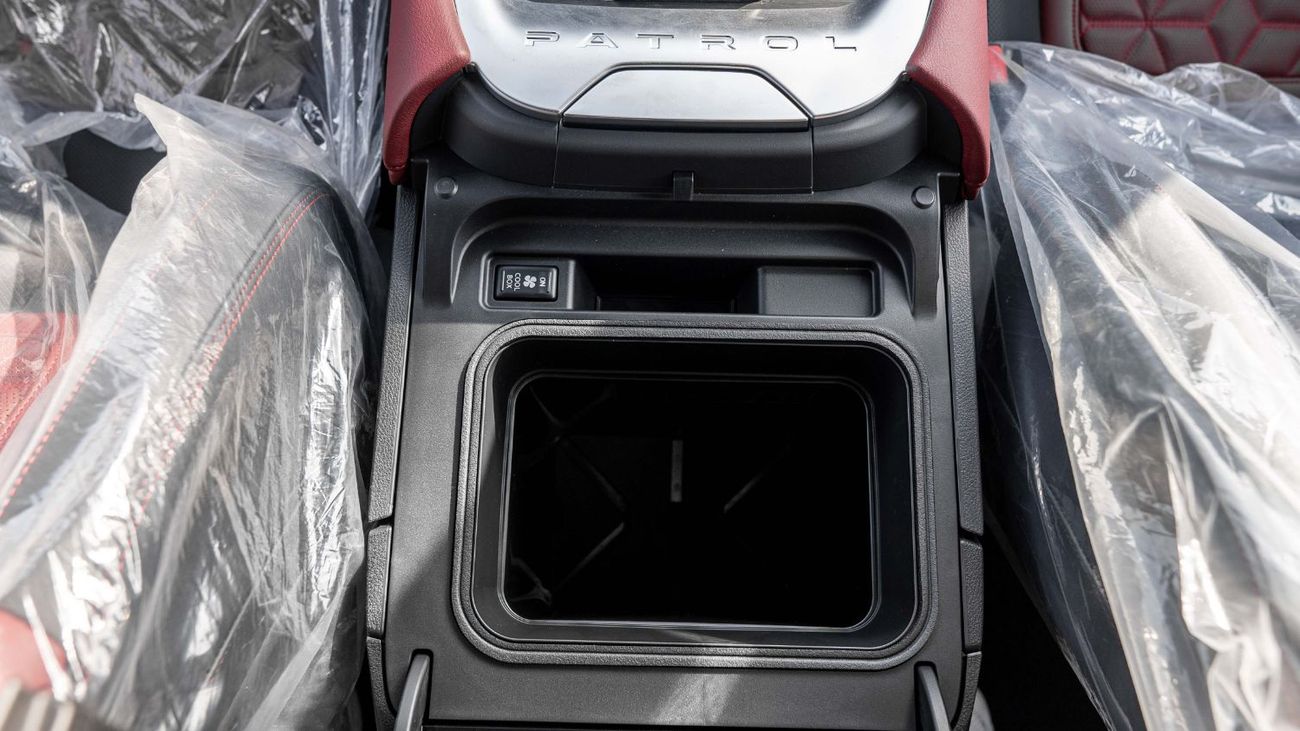 نيسان باترول 2026 Nissan Patrol SE Platinum 3.8L AT Petrol (White-Red) Black Roof (Export Only)