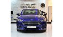 فورد فيوجن AMAZING Ford Fusion 2016 Model!! in Blue Color! GCC Specs