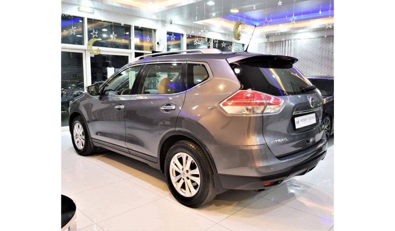 نيسان إكس تريل PERFECT CONDITION! Nissan X-Trail 4x4 SV 2015 Model in Grey Color! GCC Specs