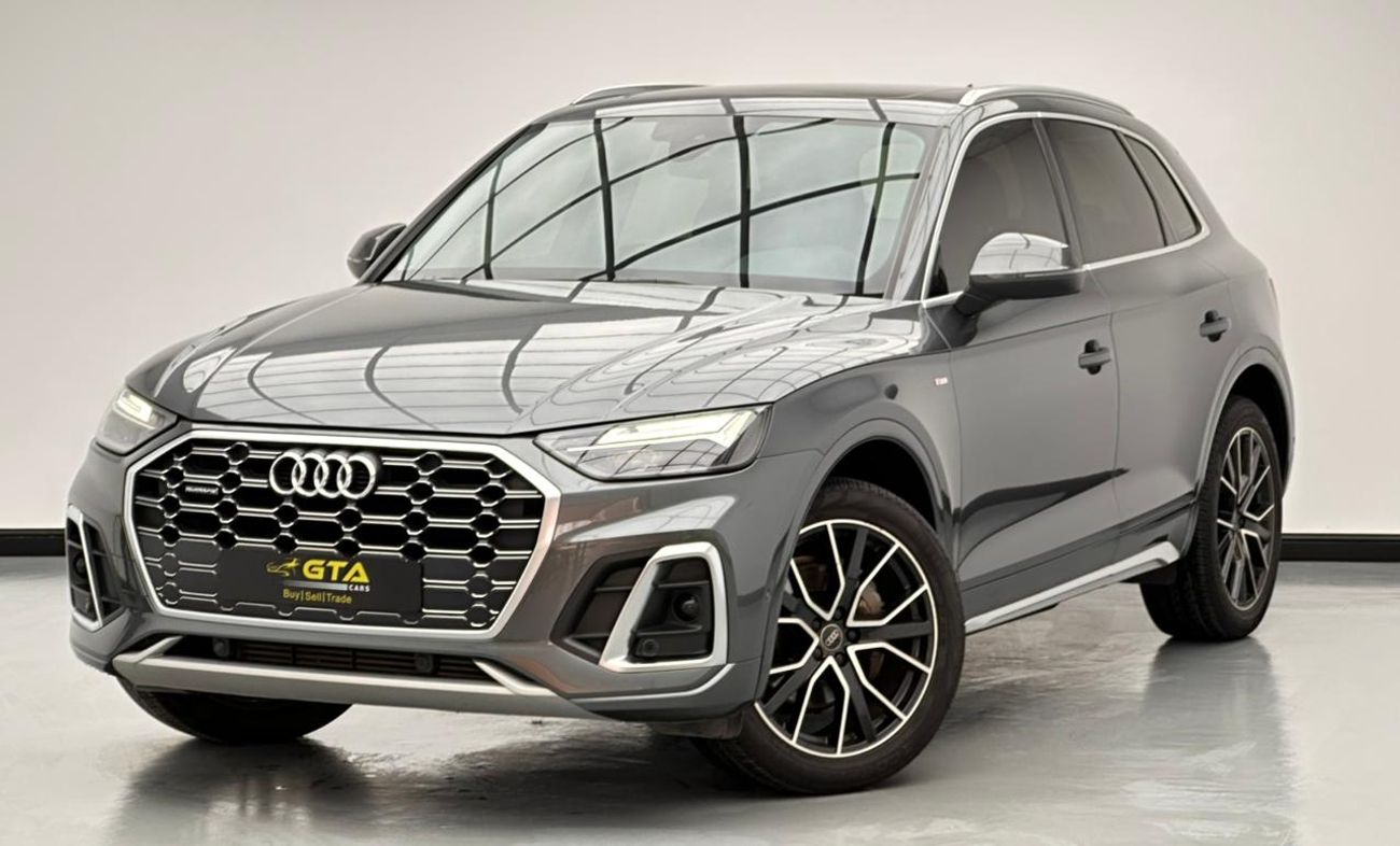Audi Q5 45 TFSI quattro S Line 2.0L (245 HP) SUV 2022 Audi Q5 S-Line 45TFSI Quattro, 1 Year Warranty Unlimit