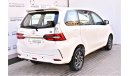 Toyota Avanza AED 1232 PM | 1.5L G 7-STR GCC WARRANTY