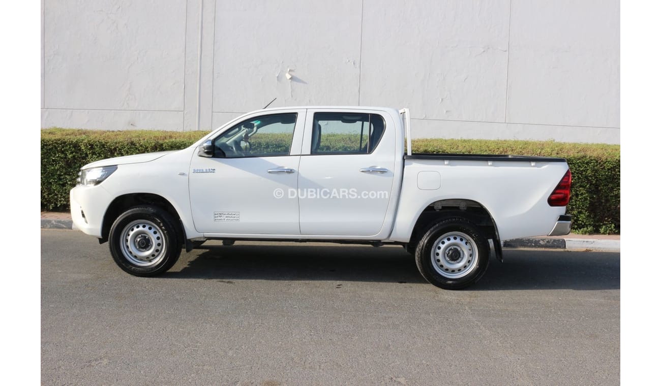 تويوتا هيلوكس GL تويوتا هايلكس 2018 حليجي جير عادي بترول فورويل