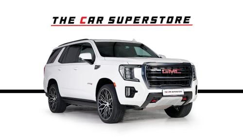 GMC Yukon AT4- GCC-Al Ghandi warranty till 14/07/2026 - Full service history in Agency