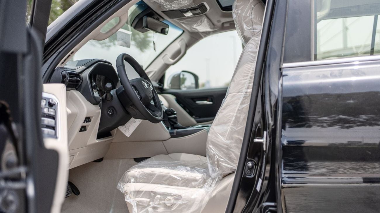 تويوتا لاند كروزر 2025 Toyota Land Cruiser VXR 3.5L AT Hybrid (Black)