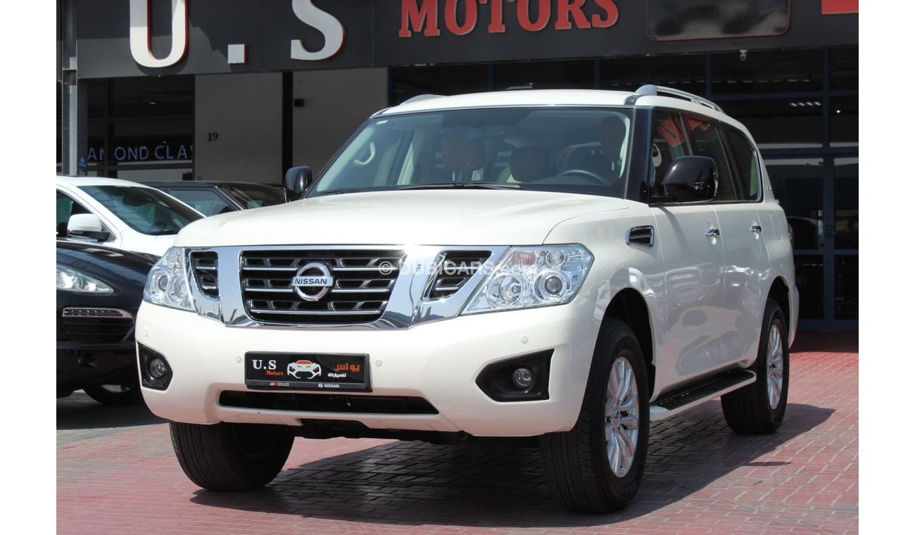 Nissan Patrol N PLUS 2019 GCC FSH WITH NISSAN WARRANTY SERVICE CONTRACT IN MINT CONDITION
