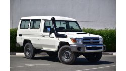 تويوتا لاند كروزر هارد توب 78 LONG WHEEL BASE  V8 4.5L TURBO DIESEL 4WD 9 SEAT MT