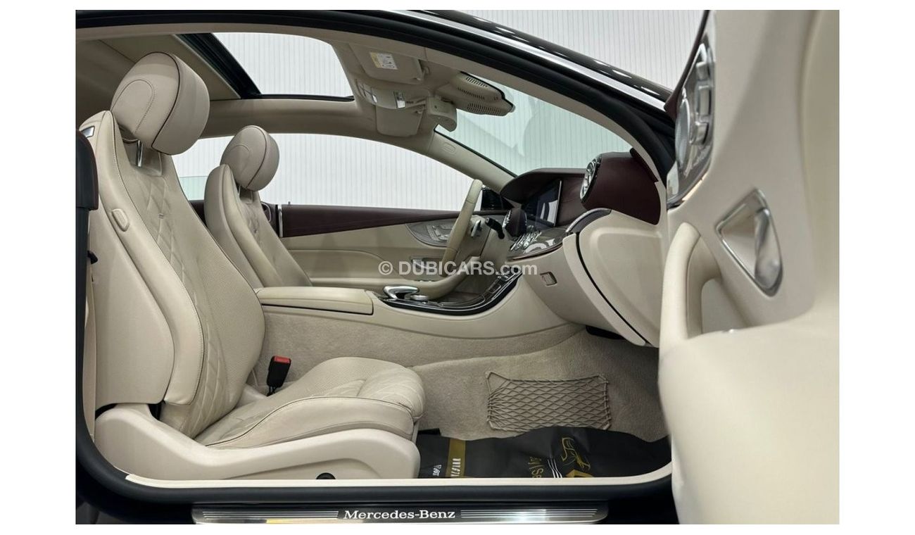 Mercedes-Benz E200 2017 Mercedes-Benz E200 AMG Coupe, Service History, Warranty, GCC