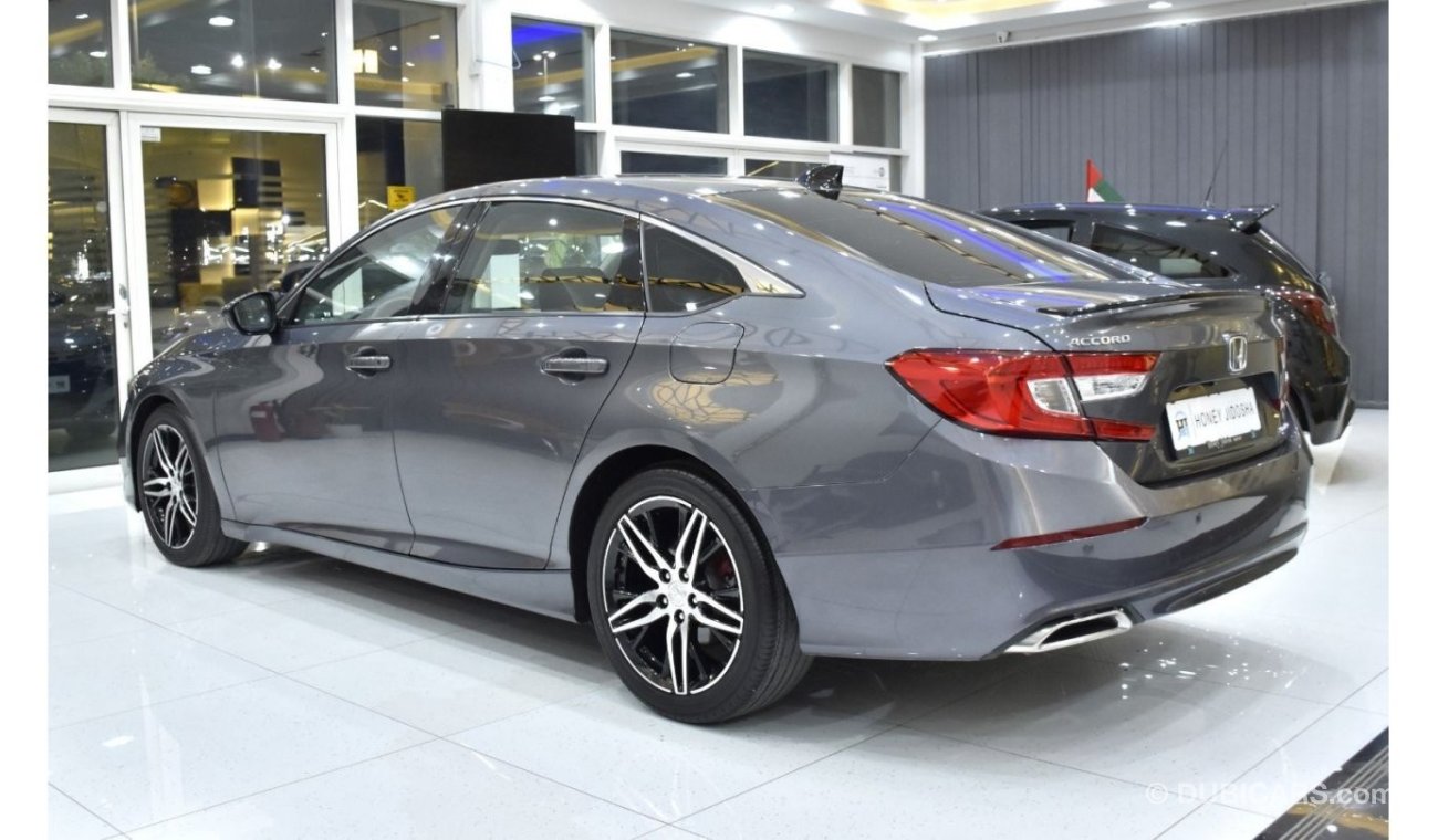 هوندا أكورد EXCELLENT DEAL for our Honda Accord Sport ( 2022 Model ) in Gray Color GCC Specs