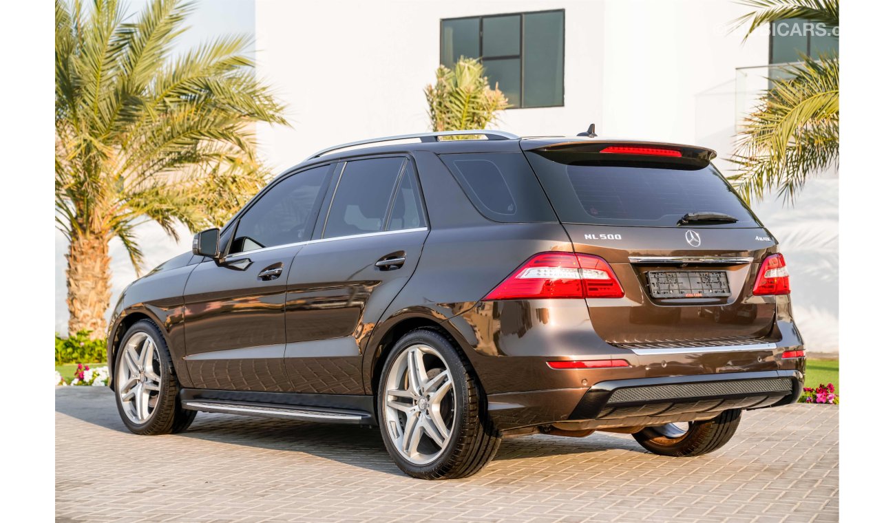 مرسيدس بنز ML 500 AMG - Excellent Condition - AED 1,876 Per Month! - 0% DP