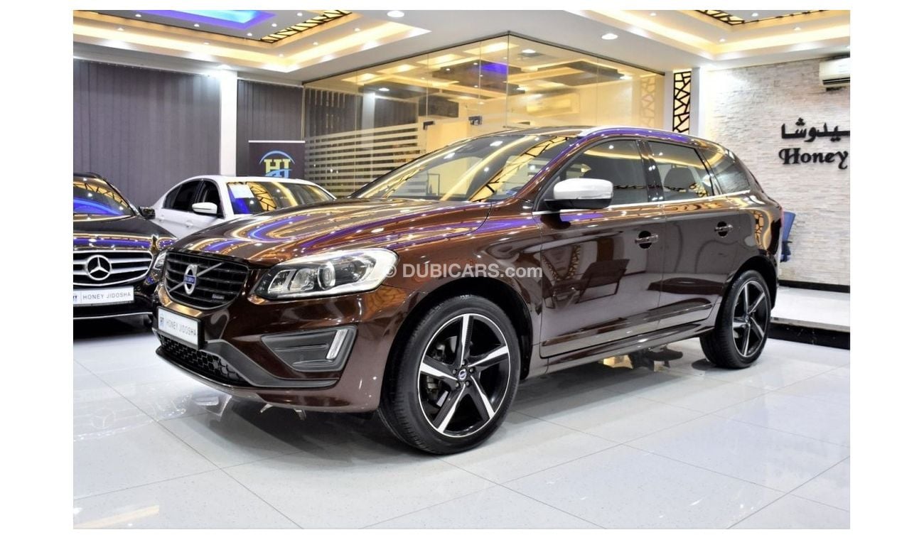فولفو XC 60 EXCELLENT DEAL for our Volvo XC60 T5 R-Design ( 2014 Model ) in Brown Color GCC Specs