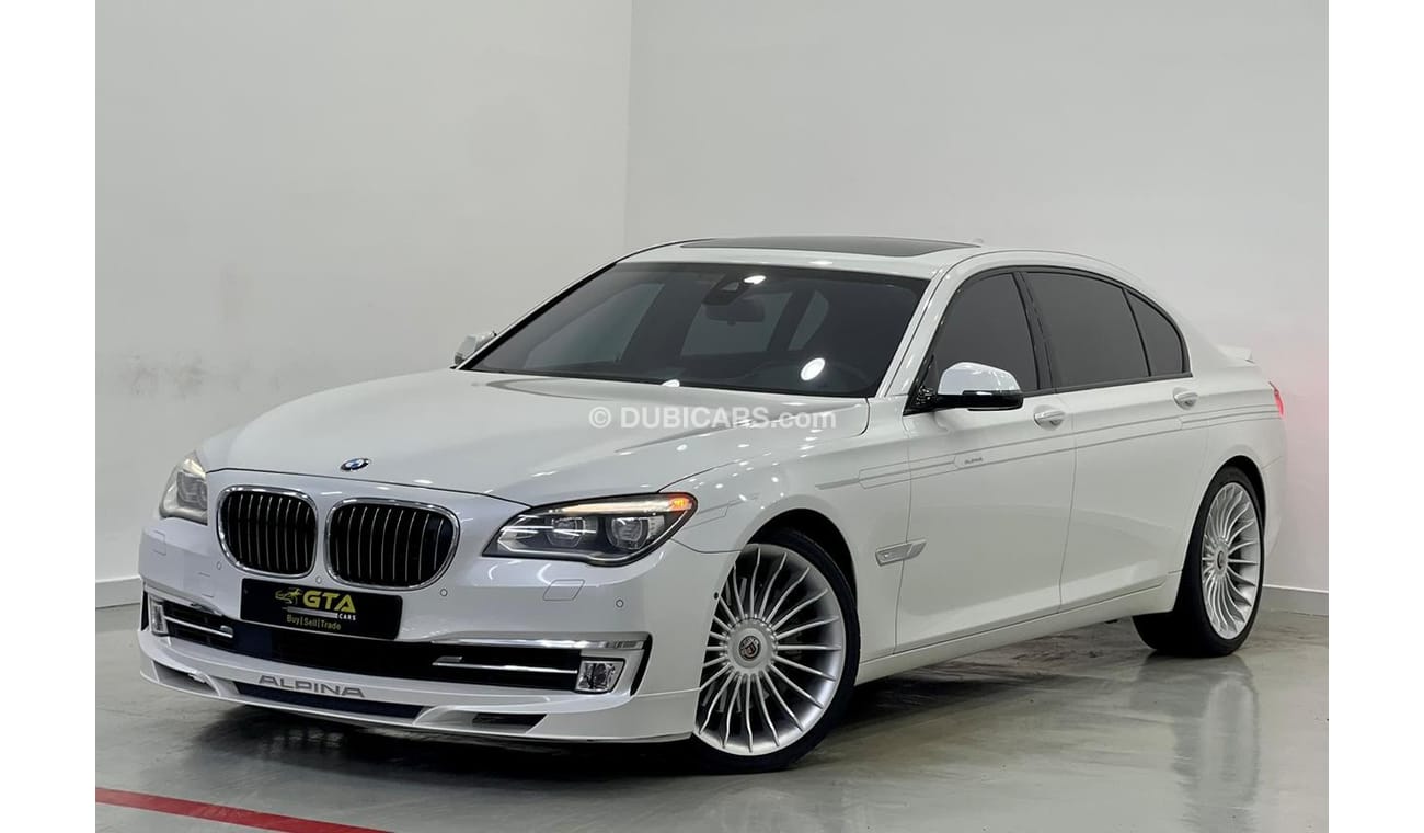 BMW 750Li 2014 BMW 750 V8 Individual Alpina B7, Full Service History, Original Alpina Kit, Low Kms, GCC Specs