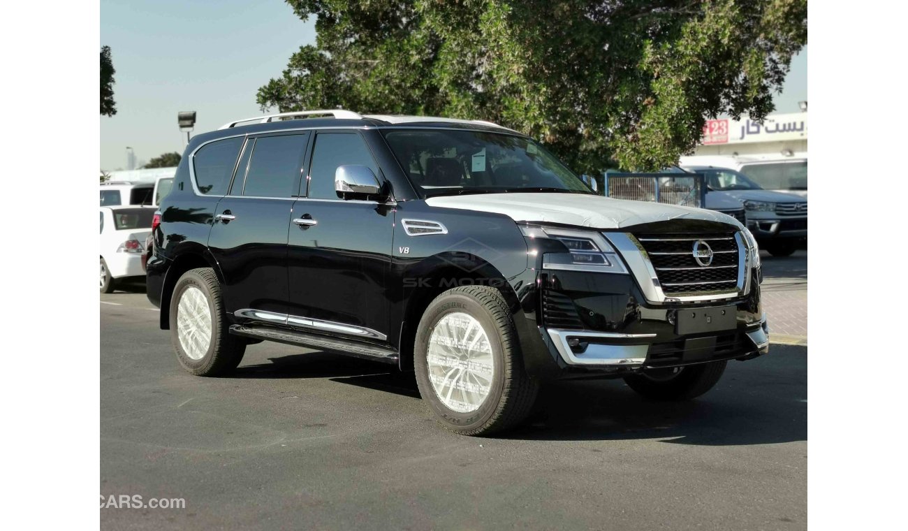 نيسان باترول 5.6L V8 PETROL, 20" RIMS, CLIMATE CONTROL, DRIVER MEMORY SEAT, HEATED SEATS (CODE # NPFO01)