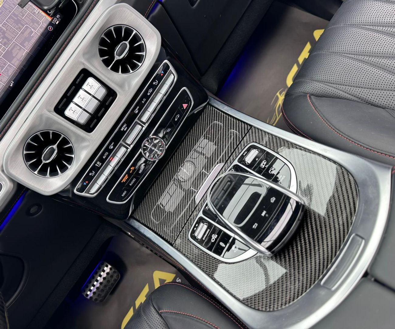 مرسيدس بنز G 63 AMG 2023 Mercedes G63 Double Night Package, 2028 Mercedes Warranty + Service Contract, Mercedes FSH, GCC