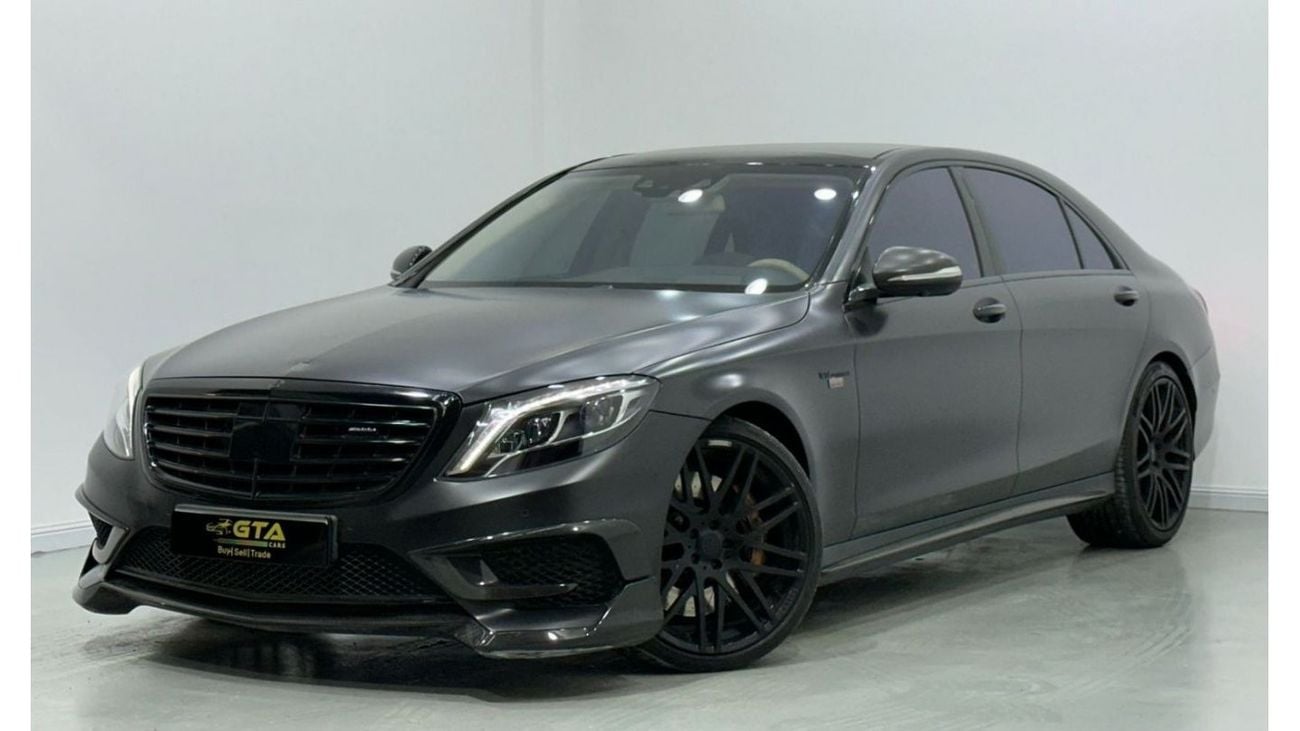 Mercedes-Benz S 63 AMG 2015 Mercedes Benz S63 4MATIC Brabus Edition, 1 Of 1, Full Service History, Fully Loaded, GCC