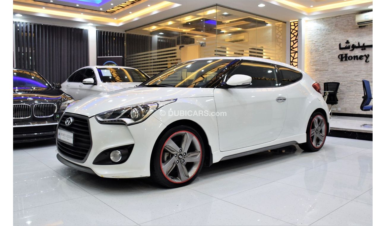 Hyundai Veloster Turbo EXCELLENT DEAL for our Hyundai Veloster TURBO ( 2016 Model! ) in White Color! GCC Specs