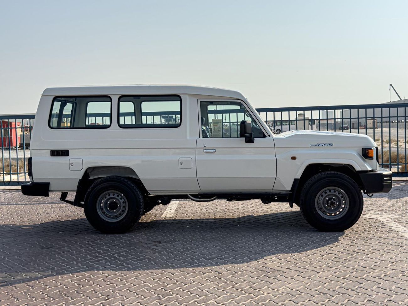 Toyota Land Cruiser 70 2024 Toyota LC78 2.8 Hard Top - White inside Bluish Grey | Export Only