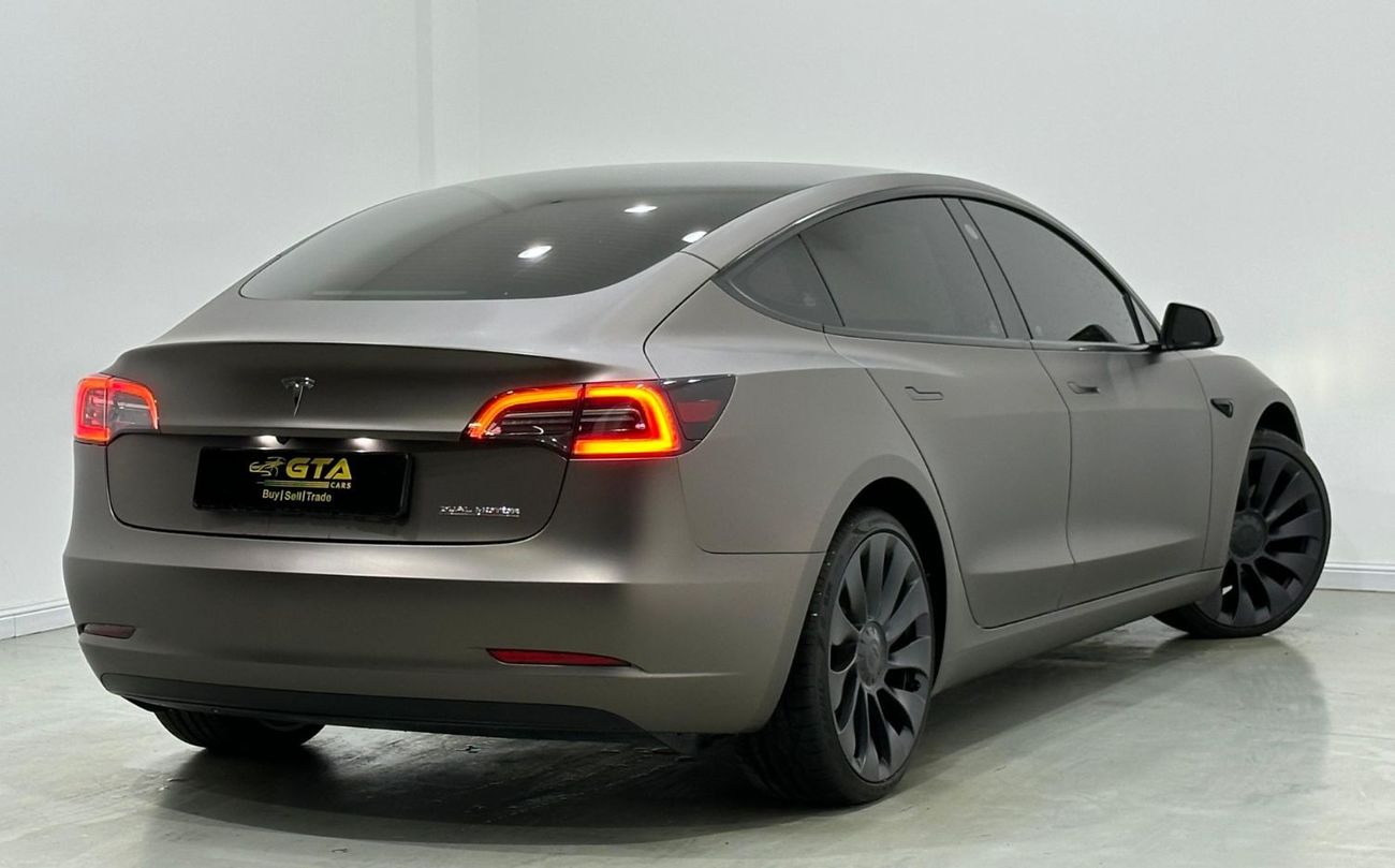 Tesla Model 3 Performance 2023 Tesla Model 3 Performance, 2027 Tesla Warranty, 2031 Tesla Battery Warranty, Low Km