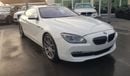 BMW 650i Bmw 650 model 2012 GCC car prefect condition full option low mileage