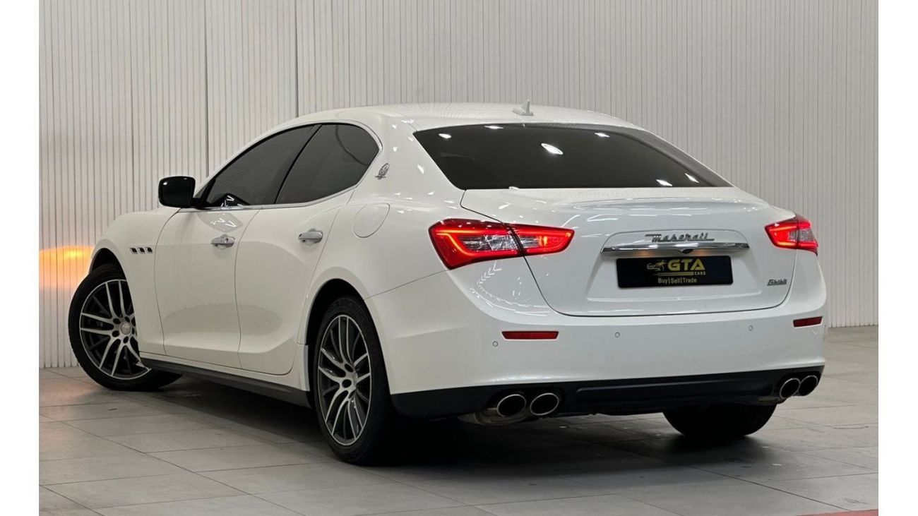 Maserati Ghibli 2015 Maserati Ghibli S, Full Maserati Service History, Low Kms, Excellent Condition, GCC