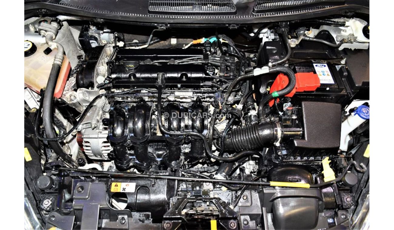 Ford Fiesta FULL SERVICE HISTORY! Ford Fiesta 2015 Model!! in Silver Color! GCC Specs