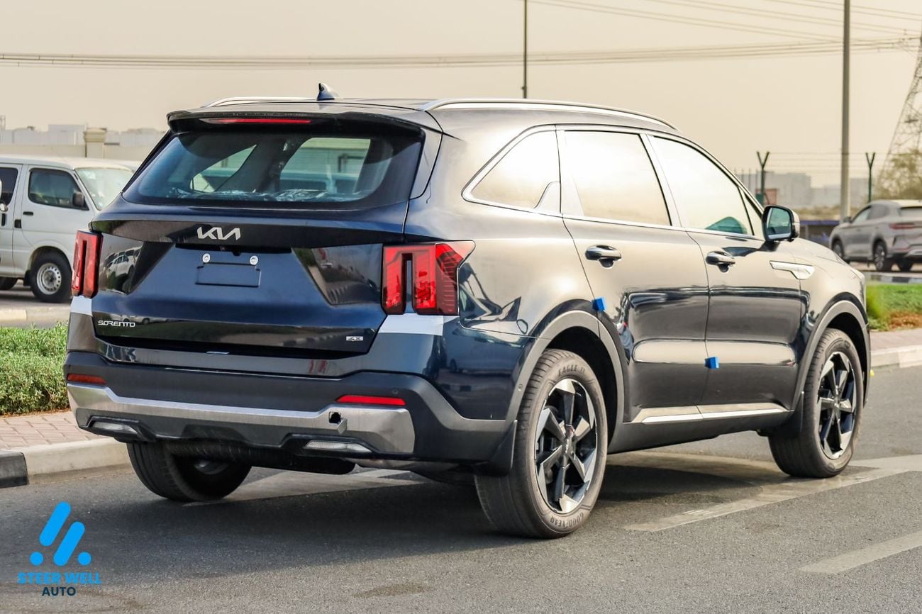 كيا سورينتو 2025 | 7-Seater SUV | 2.5L Petrol | AWD | 12.3” Panoramic Display | LED & Xenon | Export