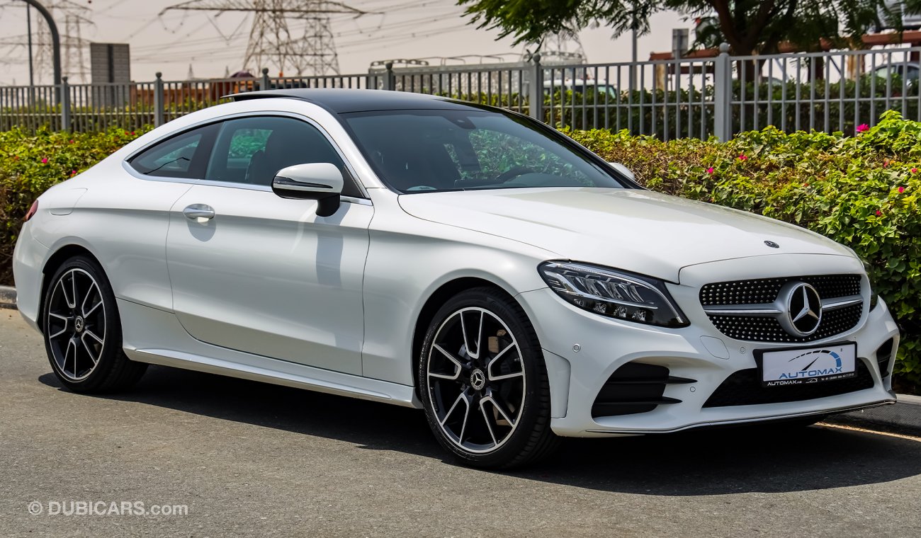 مرسيدس بنز C 200 كوبيه AMG خليجية 2022 , 0 كم , مع ضمان سنتين مفتوح الكيلو من EMC