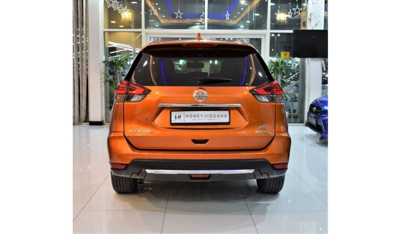Nissan XTrail EXCELLENT DEAL for our Nissan XTrail 2.5 SL 2018 Model!! in Orange Color! GCC Specs